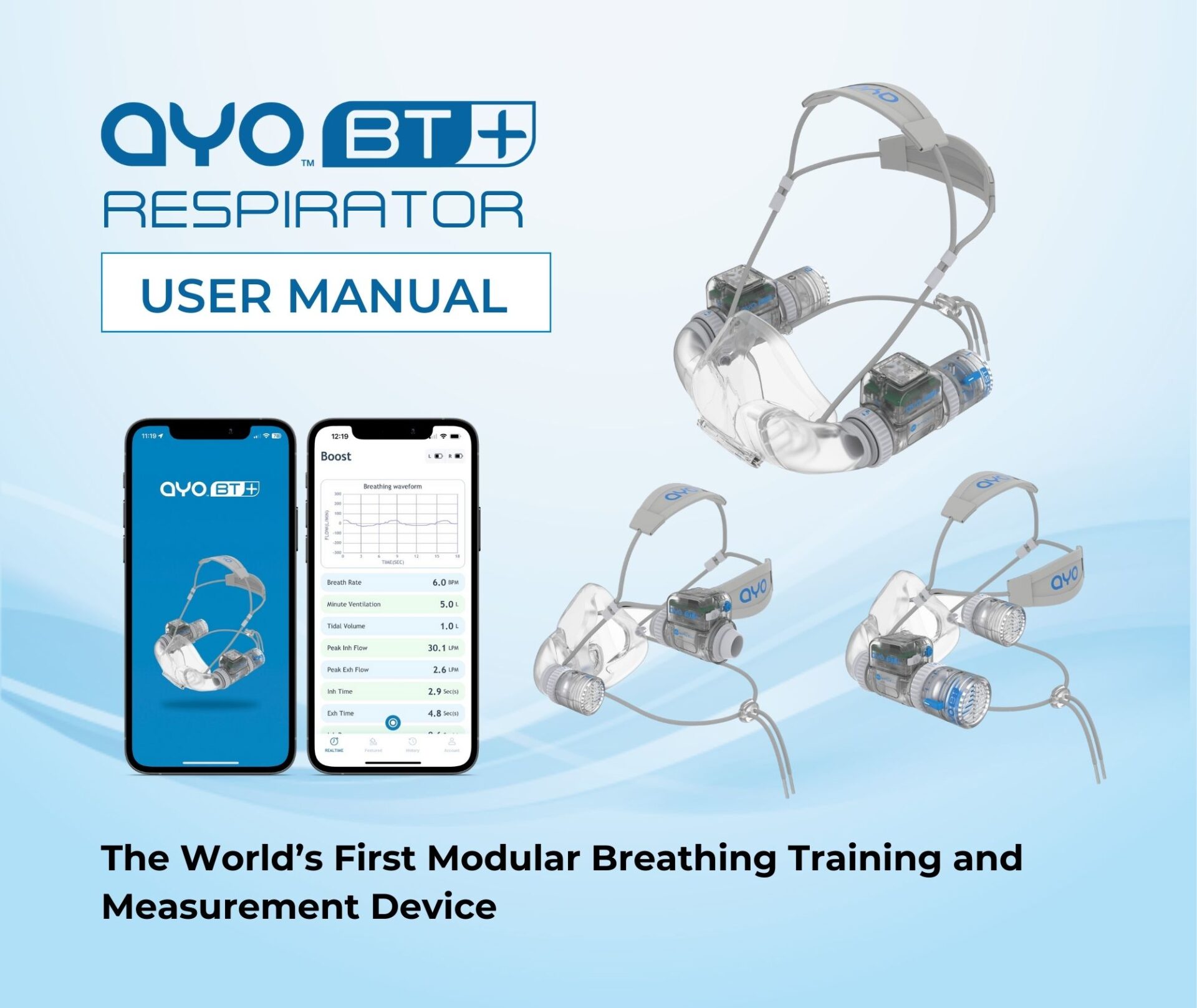 USER MANUAL AYO BT+ Ver3.2 cover | breathing trainer